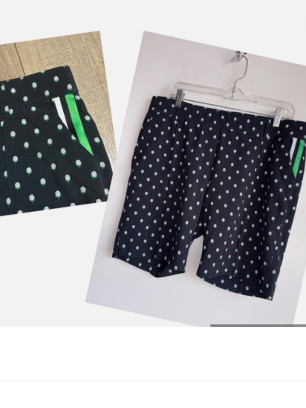 Belyn Key Golf Shorts Size Large Golf Ball